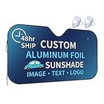 Custom Car Windshield Sun Shade Per