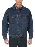 Wrangler Men's Rjk30an denim jackets, Antique Indigo, XL UK