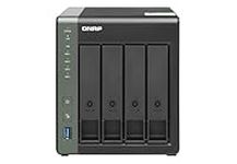 QNAP TS-431KX-2G 4 Bay Desktop NAS Enclosure - 2GB RAM, Annapurna Labs 4-core, 1.7GHz Processor - for SMB, startup offices & high-speed environments