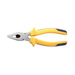 TATA AGRICO Safe Insulated Combination Plier for All Electrical Applications| Chrome Vanadium | Anti-Slip Grip | Best for Cutting Wires, Gripping, Bending, Pulling (7 inch - Yellow)