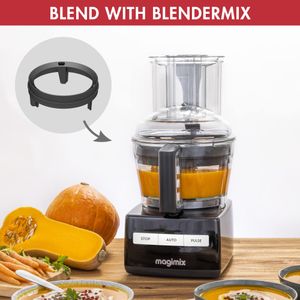 Magimix 3200XL Food Processor, 2.6L Bowl – 6-in-1, Black, 650W
