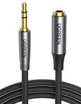 UGREEN 3.5mm Headphone Extension Cable Hi-Fi Stereo Male to Female Extender Audio Lead TRS Mini Jack Aux Compatible with Earphone Speaker Amplifier Soundbar TV Car Phone Laptop MP3 Player iPod (5M)