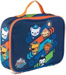 Octonauts Above & Beyond Insulated Lunch Sleeve, Blue - Soft Thermal Tote Lunch Bag, Fits Containers, Jars, Ice Packs- Lunch Box Keeps Food Fresh for Hours- Perfect For Kids- School, Travel, On-The-Go