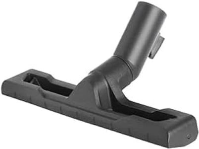 Karcher Floor Nozzle with Rubber Squeegee/ Brush Insert for Wet and Dry Vacuum Cleaners (Black)