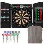 Arachnid Cricket Maxx 4.0 Electronic Dartboard Set, Black