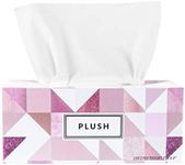 Plush Facial Tissues 230 Per Box Size 7" X 6.9" 2 Ply,Soft, Smooth, Great for Bathroom, Office, Store, School,Home, Kitchen, Or in Your Car & in Every Room (Family pack Pack of 24, 5520 Tissues total)