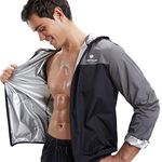 HOTSUIT Sauna Suit for Men Sweat Suits Gym Workout Exercise Sauna Jacket Pant Full Body