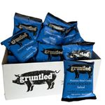 Gruntled Premium Pork Crackling, Salted, 20 x 35g (700g) box