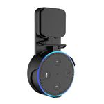 Cozycase Wall Mount for Google Home Mini&Dot 2nd Gen Holder for (2017 Release), Extra Blue-frame for Power adapter 2016 Release -Black