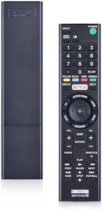 RMT-TX100U Universal Remote Control for All Sony TV Remote Replacement for All Sony Bravia TV LCD LED HDTV Smart TVs, with Netflix Shortcut Button