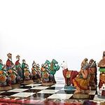 Deluxe Hand-Carved Wooden Chess Set