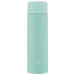 ZOJIRUSHI SM-MA35-AL Water Bottle, Seamless Stop, Small Capacity, 11.8 fl oz (350 ml), Screw, Stainless Steel Mug, Soft Turquoise, Integrated Gasket, Easy Care, 2 Wash Pieces Only