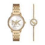 Michael Kors MK1051SET Ladies Melissa Watch and Bracelet Gift Set