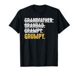 Grumpy Shirts for Men Grandfather Grandad Grampy Grumpy T-Shirt