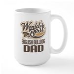 CafePress English Bulldog Dad Mugs 15 oz (444 ml) Ceramic Coffee Mug