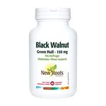 New Roots Herbal - Black Walnut Green Hull, 150mg 60 Capsules - Black Walnut Hulls - Black Walnut Capsules - Intestinal Worms and Eliminate Ringworm