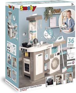 Smoby Tefal Studio Play Kitchen – Kids Pretend Cooking Set