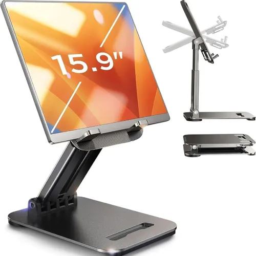 Extremely Sturdy & Stable Foldable Tablet Stand - Top Rated Product