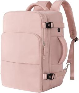 Hanples Backpack, Laptop Backpack, Backpack for Men Women, Travel Backpack, Carry On Backpack, Waterproof Durable Business Backpack with USB Charging Port, College Computer Weekend Bag, Work Backpack