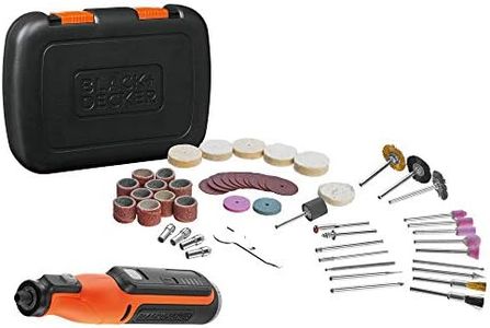 BLACK+DECKER, NUOVO MULTIFUNZIONE ROTATIVO 7,2V, 52 ACCESSORI + VALIGETTA. BCRT8IK-XJ