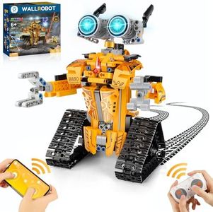 Sillbird STEM Projects for Kids Ages 8-12, Remote & APP Controlled Robot Building Kit Birthday Gifts Toys for 7 8 9 10 12-15 Years Old Teen Boys Girls(468 Pieces)