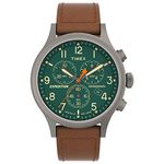 Timex Expedition Scout Leather Strap Watch (Model: TW4B261009J)