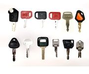 Keyman 12 Keys Heavy Equipment 12 Key Set / Construction Ignition Keys Set