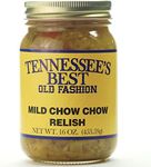 Tennessee's Best Mild Southern Chow Chow Relish |Handcrafted and Small Batch Made| Sweet and Tangy | A Perfect Match For Your HotDog, Sandwich, or Bean Soup