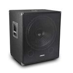 VONYX 18" Passive Subwoofer Speaker 1000W Deep Low Bass with Built-in Low-Pass Filter - Ideal for DJ, Disco, Club, Home Studio & Live Event Use