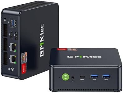 GMKtec Gaming Mini PC Ryzen 7640HS (Upgraded 6800H) 16GB DDR5 512GB SSD Dual NIC LAN 2.5GbE Desktop Computers Office Home, USB4/ Triple 4K Display/WiFi 6 BT5.2/ M6 Ultra