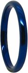 Queenwish 2mm Women Blue Tungsten E