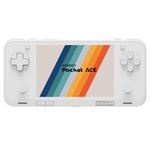 AYANEO Pocket ACE-4.5 Inches 1620x1080 (Screen Ratio: 3:2) Touch screen Handheld Android 13 OS Game Console Tablet PC 16GB LPDDR5X, 512GB Storage,BT 5.3 (White)