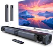 WebsLand Sound Bar for Smart TV, 2‑in‑1 Detachable, 31" 80W Surround Sound