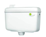 Hindware 511209 Sleek Essence Single Flush PVC Cistern (Starwhite)