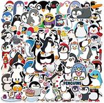 Leisitator 100 PCS Penguin Stickers