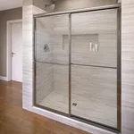 Basco Deluxe Framed Sliding Shower 