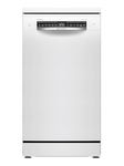 Bosch SPS4HMW49G Series 4, Free-Standing Dishwasher 45 cm, Ideal Dry, Intensive Zone, White