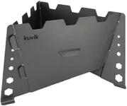 Kuvik Titanium Solid Fuel Stove - Ultralight and Compact Stove for Backpacking, Camping, and Survival