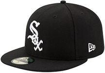 New Era 59FIFTY Chicago White Sox MLB 2017 Authentic Collection On Field Game Cap Size 7 3/4