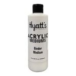 Hyatt's Acrylic Binder Medium, 8 Ounce Bottle