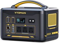 VTOMAN Jump 2200 Portable Power Station 2200W(Peak 4400W) - 1548Wh LiFePO4 Solar Power Generator 2200W Constant-Power Battery Powered Generator, Dual PD 100W Type-C, Capacity Expandable to 3096Wh