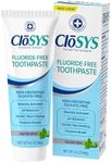 CloSYS Fluoride Free Toothpaste, 3.4 Ounce