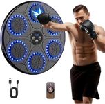 OUNAN 2024 New Music Boxing Machine Home Wall Mount Music Boxer,9 Speed Modes Digital Boxing Wall Target Punching Pads ，Suitable for Kids and Adult