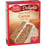 A American Food Mart Betty Crocker Delights Super Moist Carrot Cake Mix 376g (13.25oz)