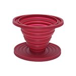 Coffee Filter Foldable Coffee Dripper Cone Silicone Coffee Maker for Travel Camping Office