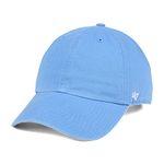 '47 Classic Clean Up Adjustable Strapback Columbia Blue Cap