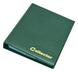 COLLECTOR COIN ALBUM for 120 medium size coins like 50p £2 A-Z 10 pence 10p 50 pence £1 €1 €2 or other GREEN