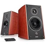 Edifier R2000DB Active Bluetooth Bookshelf Speakers 2.0 Wireless Near-Field Studio Monitor Speakers - 120 Watts RMS with 5″ Large Woofer – Wood