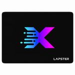 Lapster X Design Gaming Mouse pad, Non-Slip Rubber Base Mouse Pad, with Antifray Stitched Embroidery Edges (220X190X3MM)