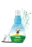 TropiClean Fresh Breath Dog Teeth Cleaning Drops - Dental Care Solution - Breath Freshener Oral Care - Drops Mouthwash for Bad, Smelly Dog Breath - Derived from Natural Ingredients, Original, 59ml